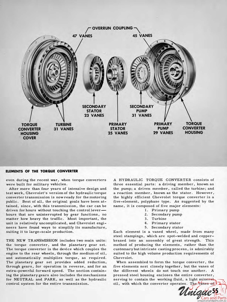 1950 Chevrolet Engineering Features Brochure Page 41